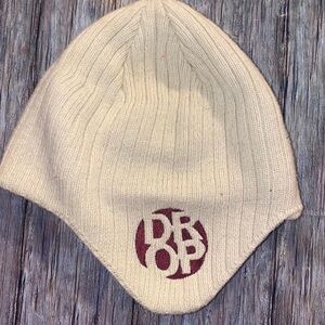 💞 Adult Beige DROP Snowboarding Beanie Hat